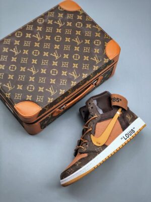 Jordan 1 High Off-White x Louis Vuitton