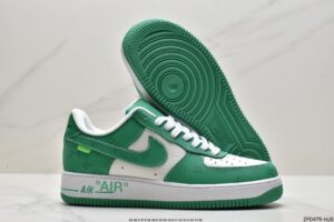 Louis Vuitton Air Force 1 – White Green