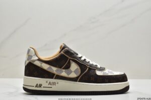 Louis Vuitton Air Force 1 Damier Monogram Brown